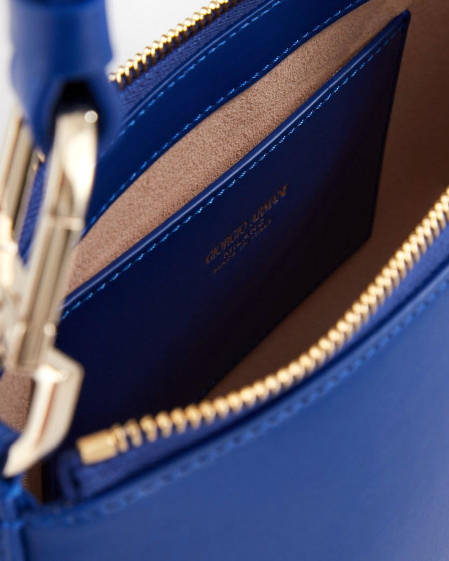 The World Of Armani BORSA A MANO MEDIA LA PRIMA IN PELLE PALMELLATA