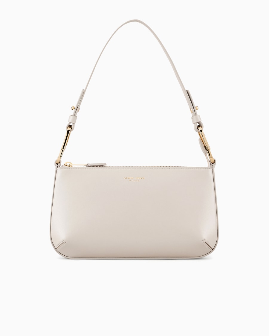 The world of armani BORSA A MANO MEDIA LA PRIMA IN PELLE PALMELLATA