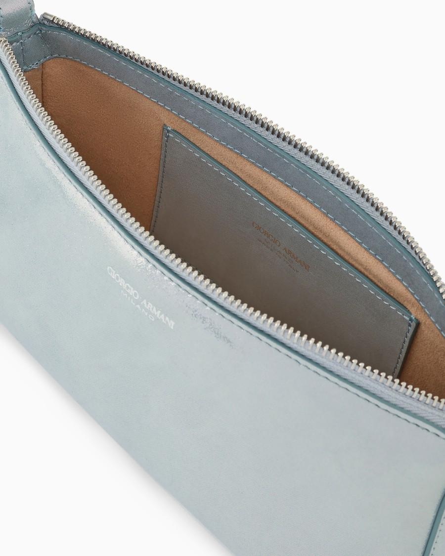 The World Of Armani BORSA A MANO MEDIA LA PRIMA SOFT IN NABUK BRILLANTE