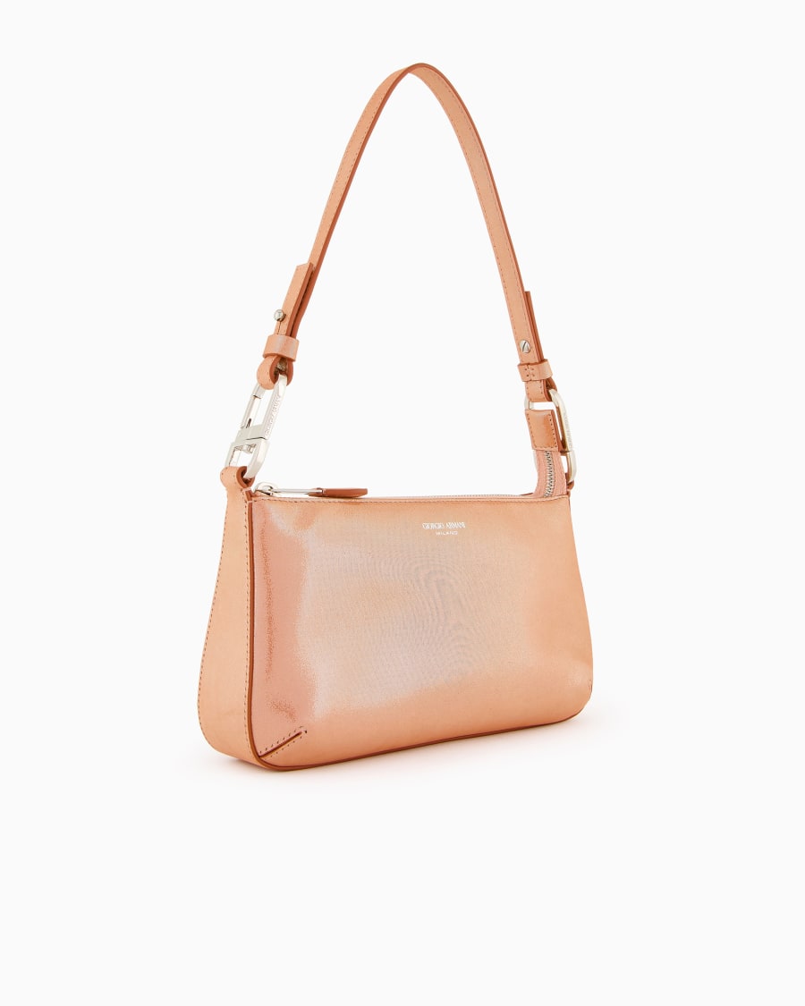 The World Of Armani BORSA A MANO MEDIA LA PRIMA SOFT IN NABUK BRILLANTE