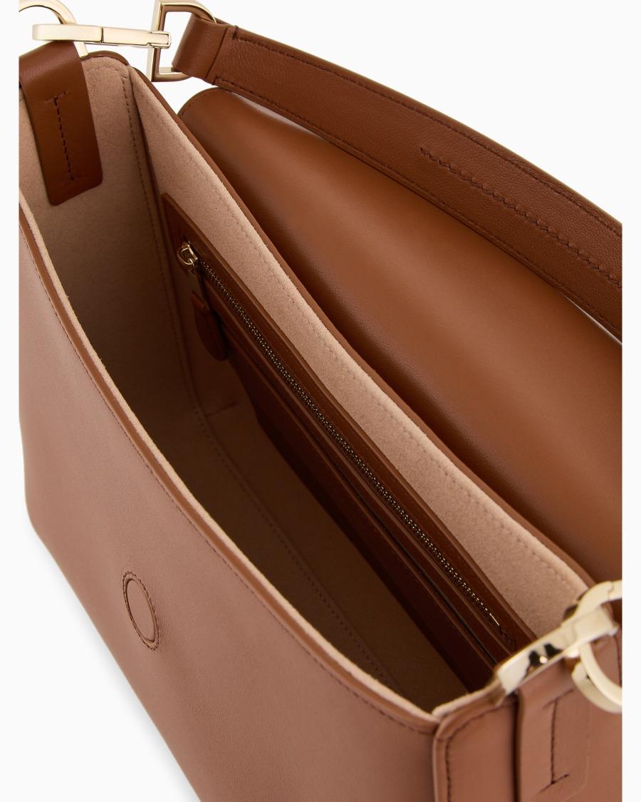 The World Of Armani BORSA A MANO MEDIA LA PRIMA SOFT IN NAPPA