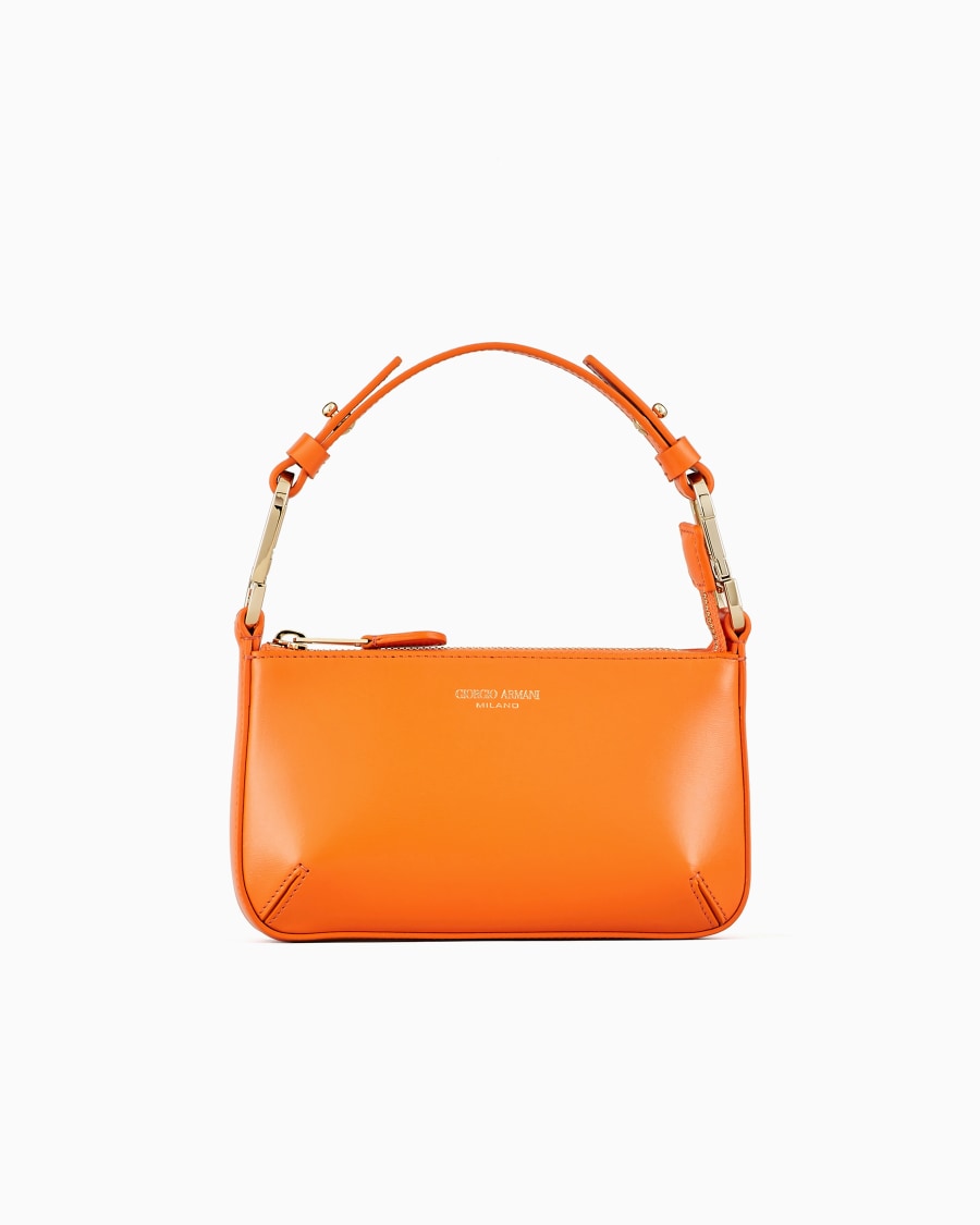 The world of armani BORSA A MANO MINI LA PRIMA IN PELLE PALMELLATA