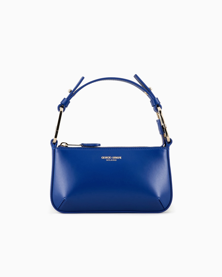 The world of armani BORSA A MANO MINI LA PRIMA IN PELLE PALMELLATA