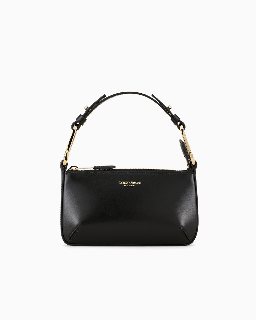 The world of armani BORSA A MANO MINI LA PRIMA IN PELLE PALMELLATA