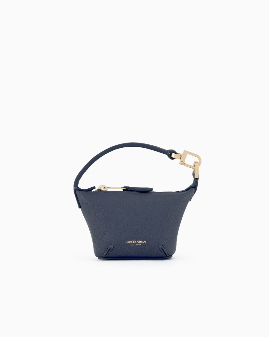 The world of armani BORSA A MANO MINI LA PRIMA SOFT IN NAPPA