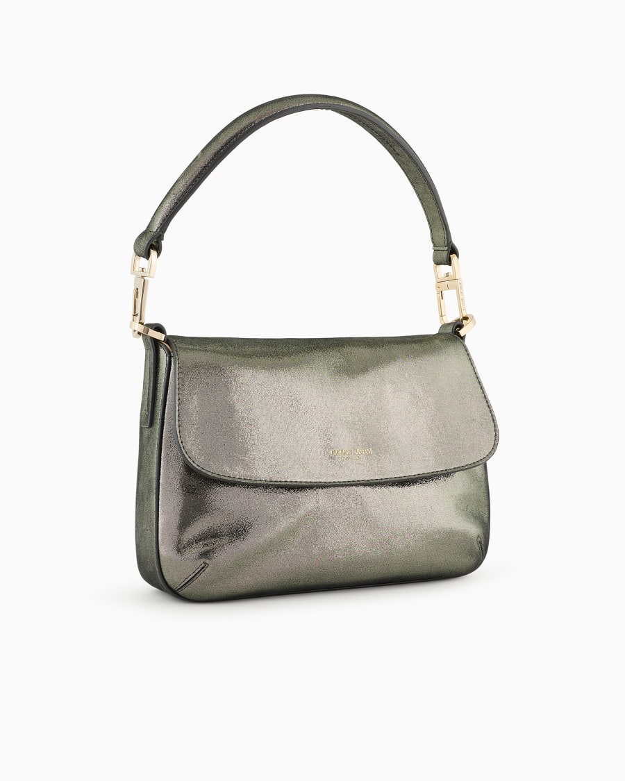 The World Of Armani BORSA A MANO PICCOLA LA PRIMA SOFT IN NABUK BRILLANTE