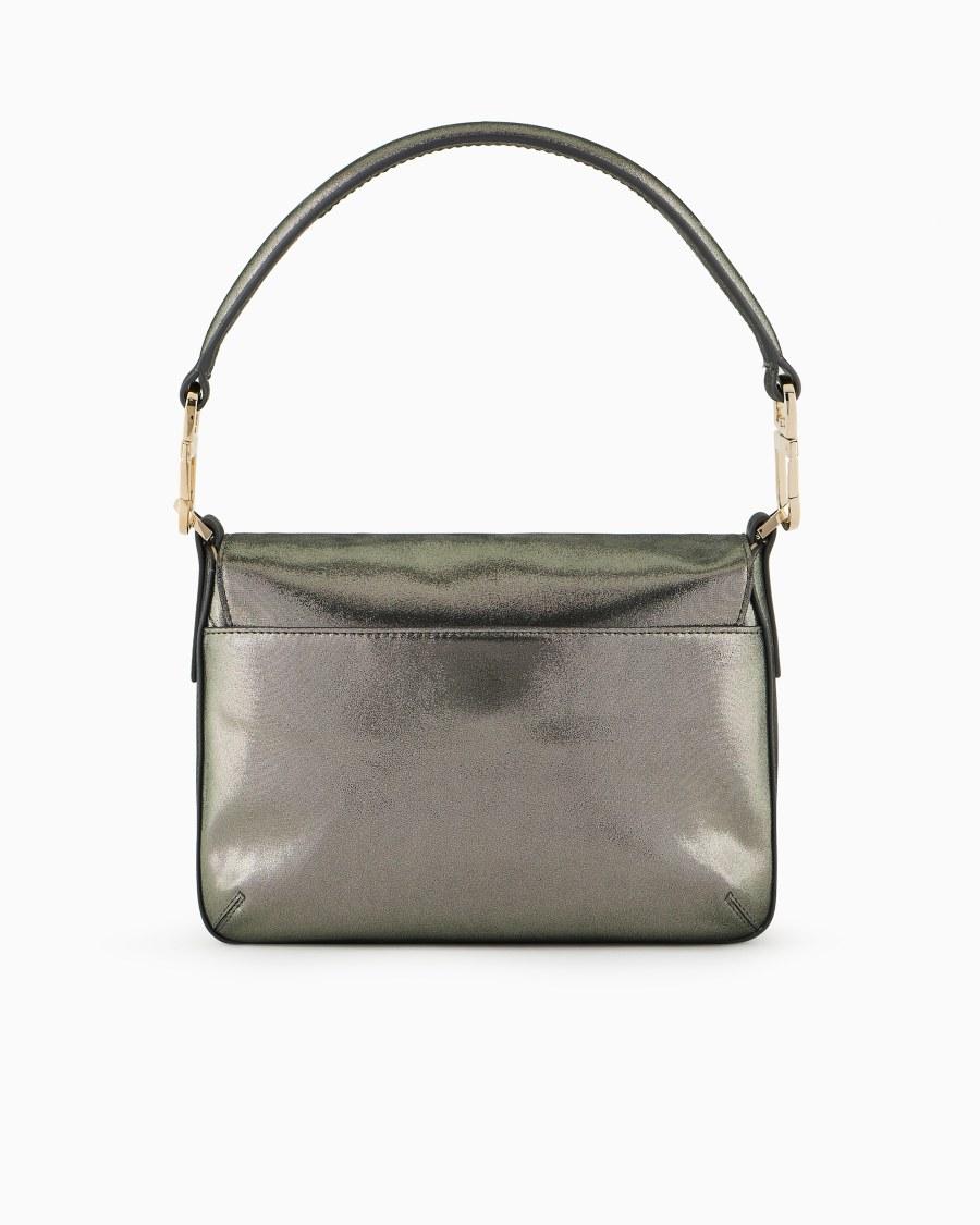 The World Of Armani BORSA A MANO PICCOLA LA PRIMA SOFT IN NABUK BRILLANTE
