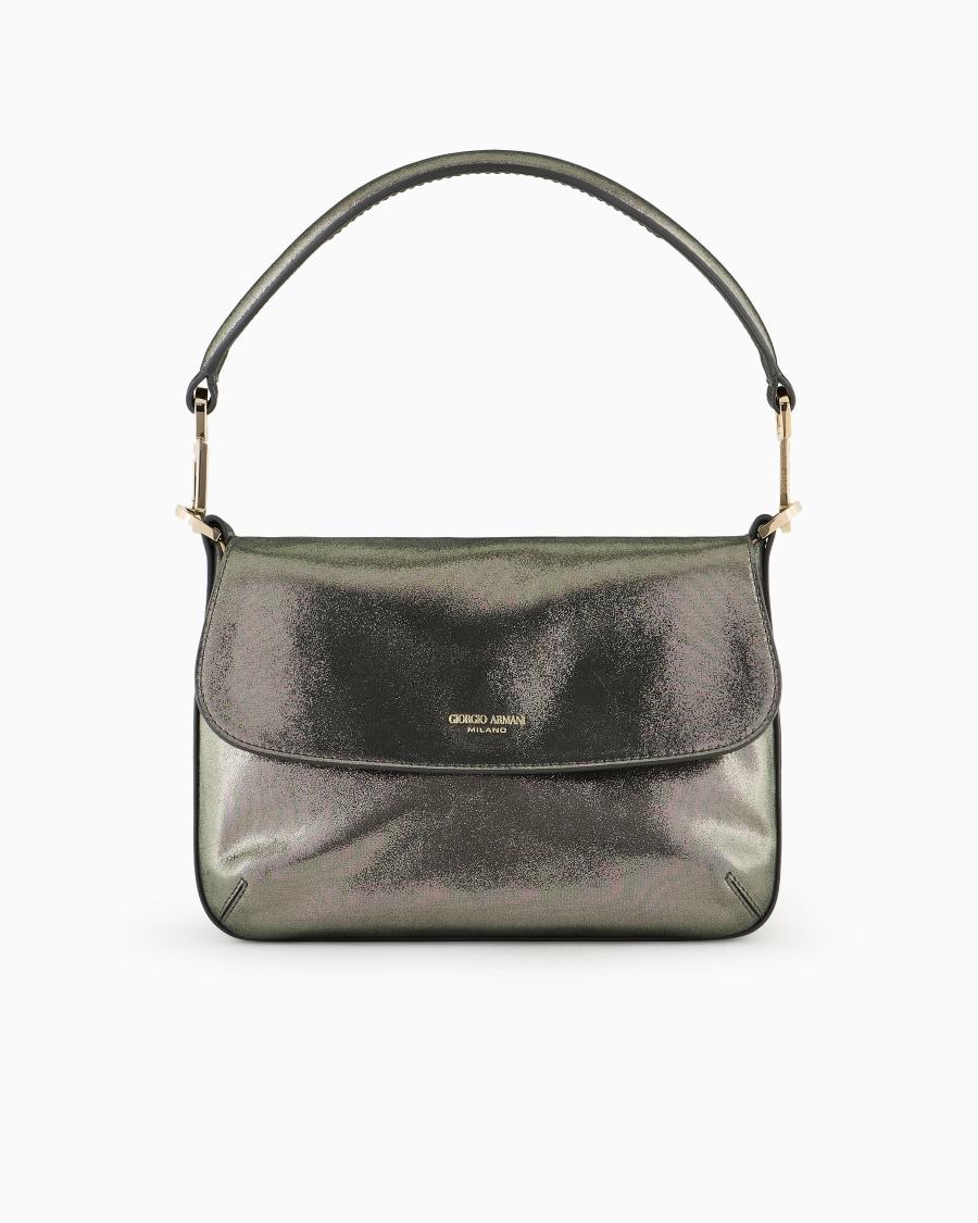 The world of armani BORSA A MANO PICCOLA LA PRIMA SOFT IN NABUK BRILLANTE