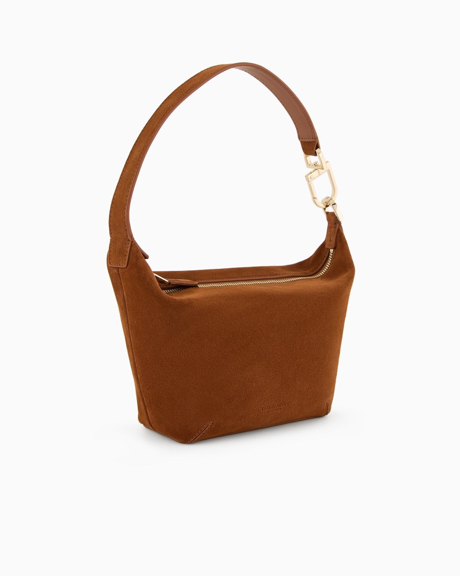 The World Of Armani BORSA A MANO PICCOLA LA PRIMA SOFT IN SUEDE