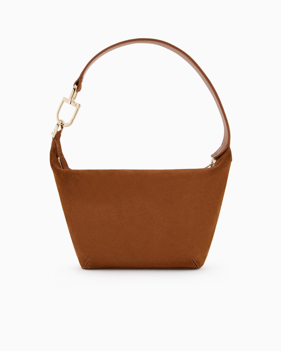 The World Of Armani BORSA A MANO PICCOLA LA PRIMA SOFT IN SUEDE