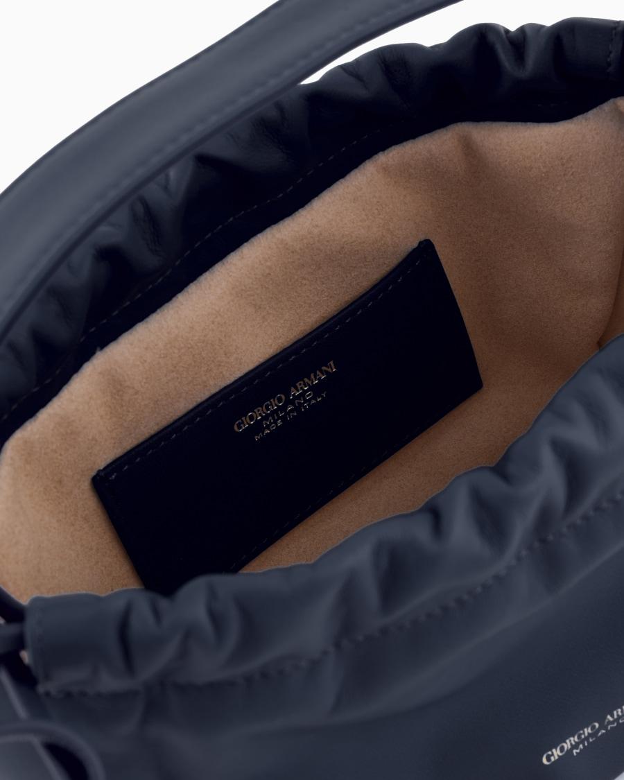 The World Of Armani BORSA A SECCHIELLO PICCOLA IN NAPPA ASV