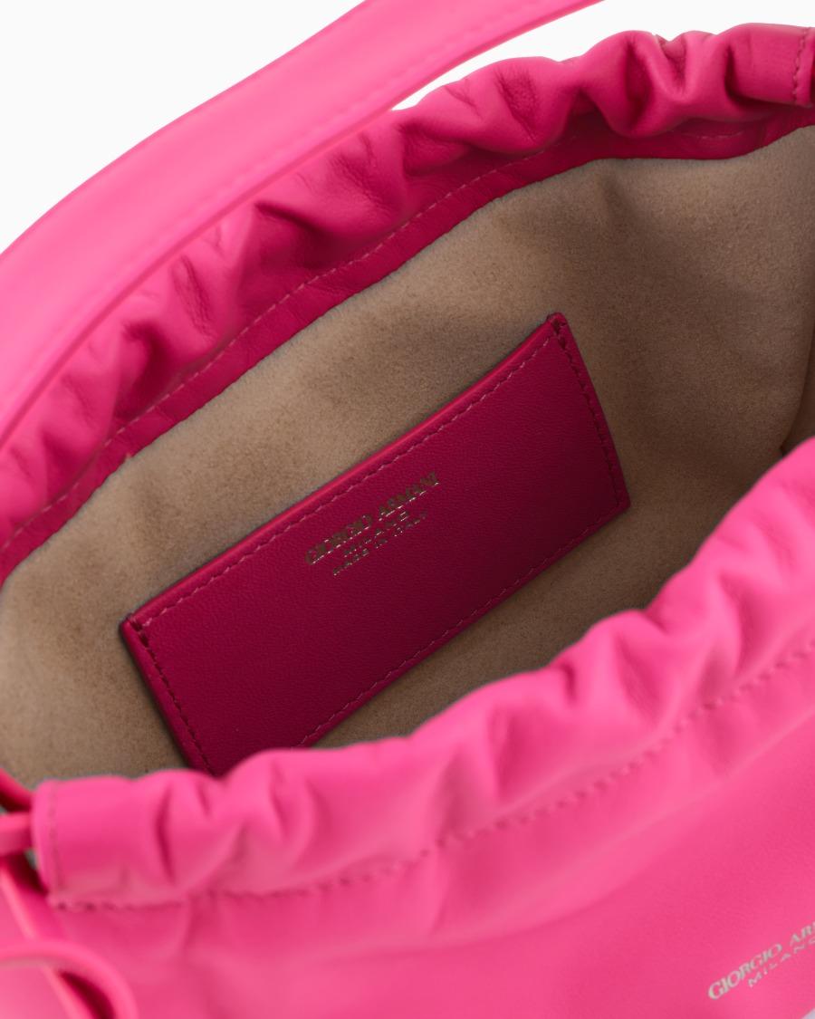 The World Of Armani BORSA A SECCHIELLO PICCOLA IN NAPPA ASV