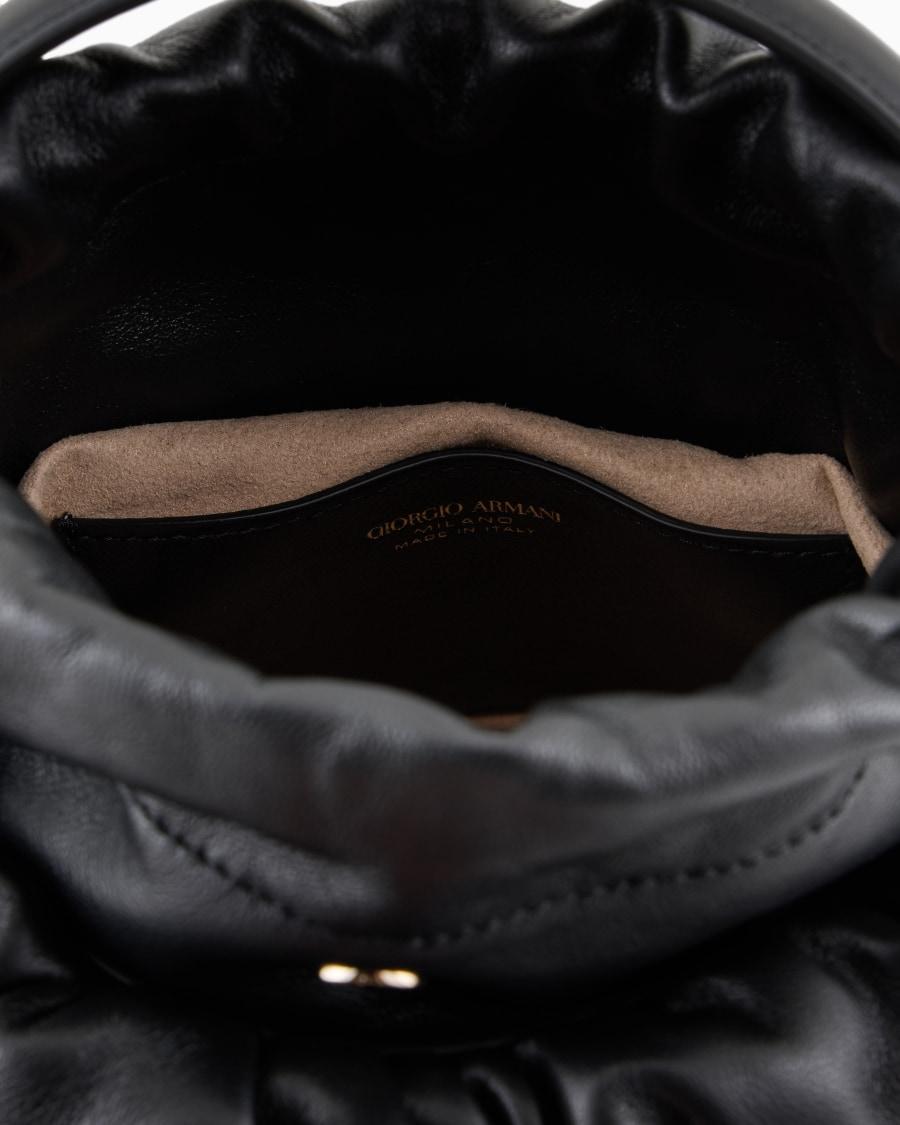 The World Of Armani BORSA A SECCHIELLO PICCOLA IN NAPPA ASV
