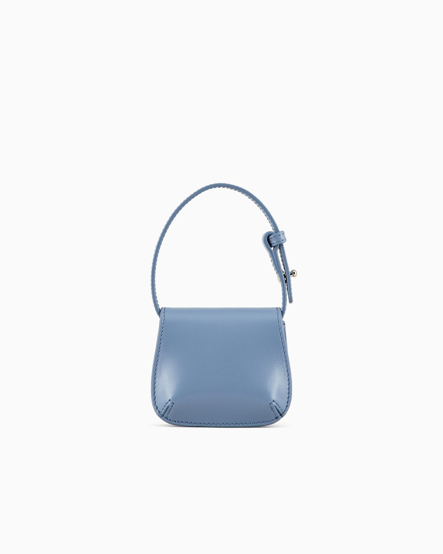 The World Of Armani BORSA CHARM MICRO LA PRIMA IN PELLE PALMELLATA