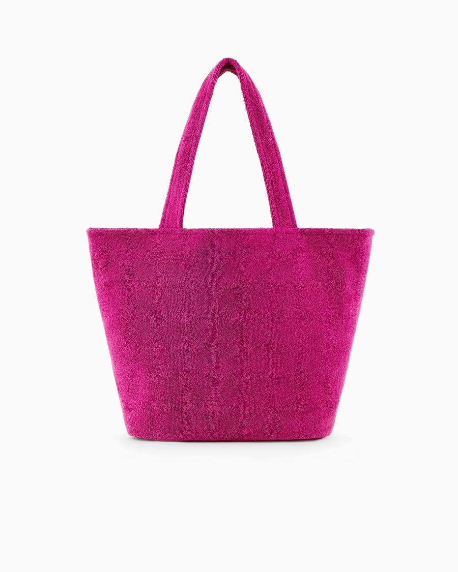 The World Of Armani BORSA DA MARE IN SPUGNA DI COTONE