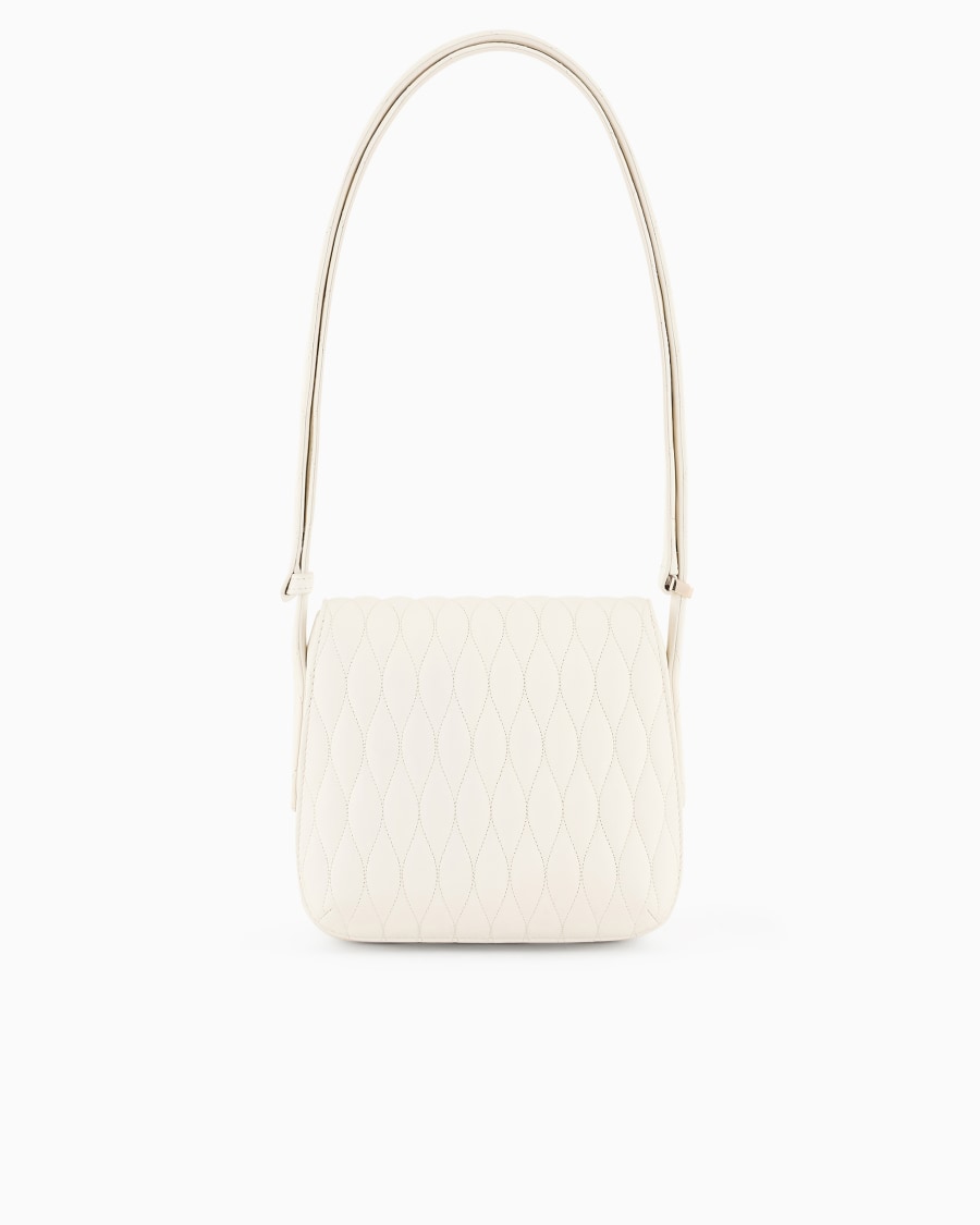 The World Of Armani BORSA LA PRIMA IN NAPPA TRAPUNTATA MOTIVO ONDE