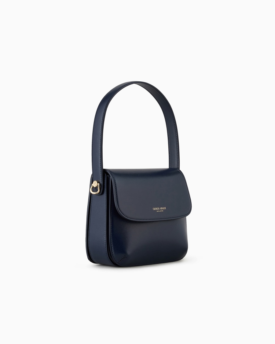 The World Of Armani BORSA LA PRIMA IN PELLE PALMELLATA CON CATENA