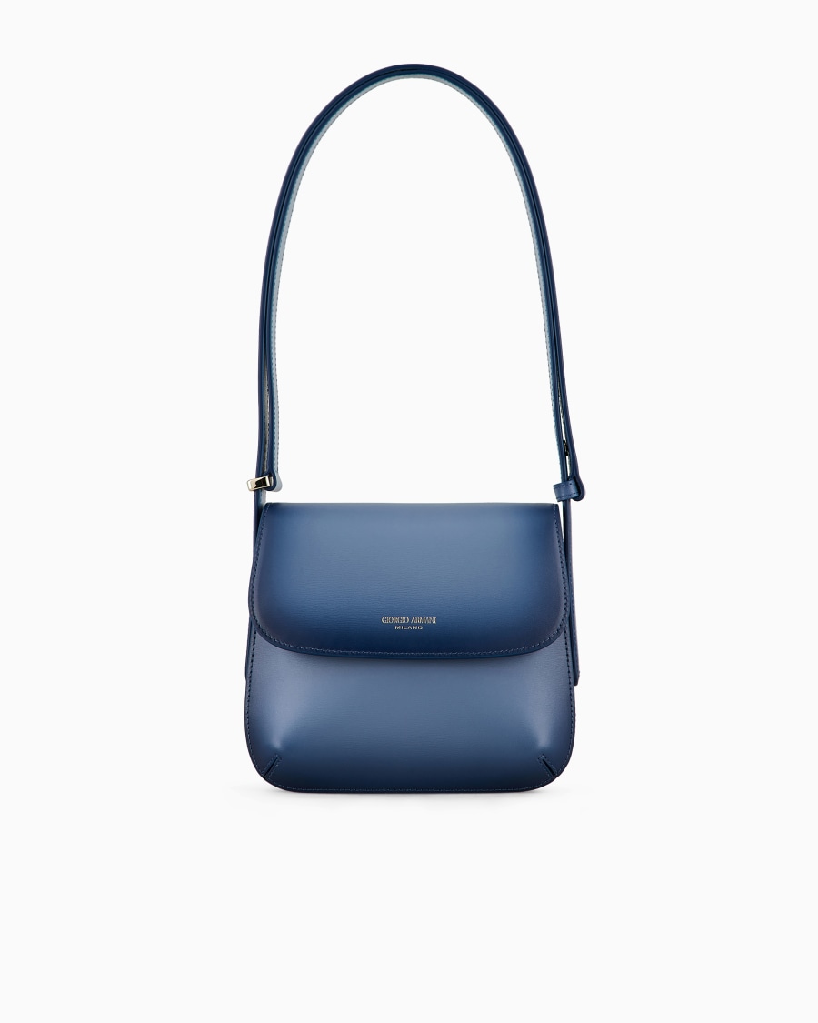 The world of armani BORSA LA PRIMA IN PELLE PALMELLATA SFUMATA