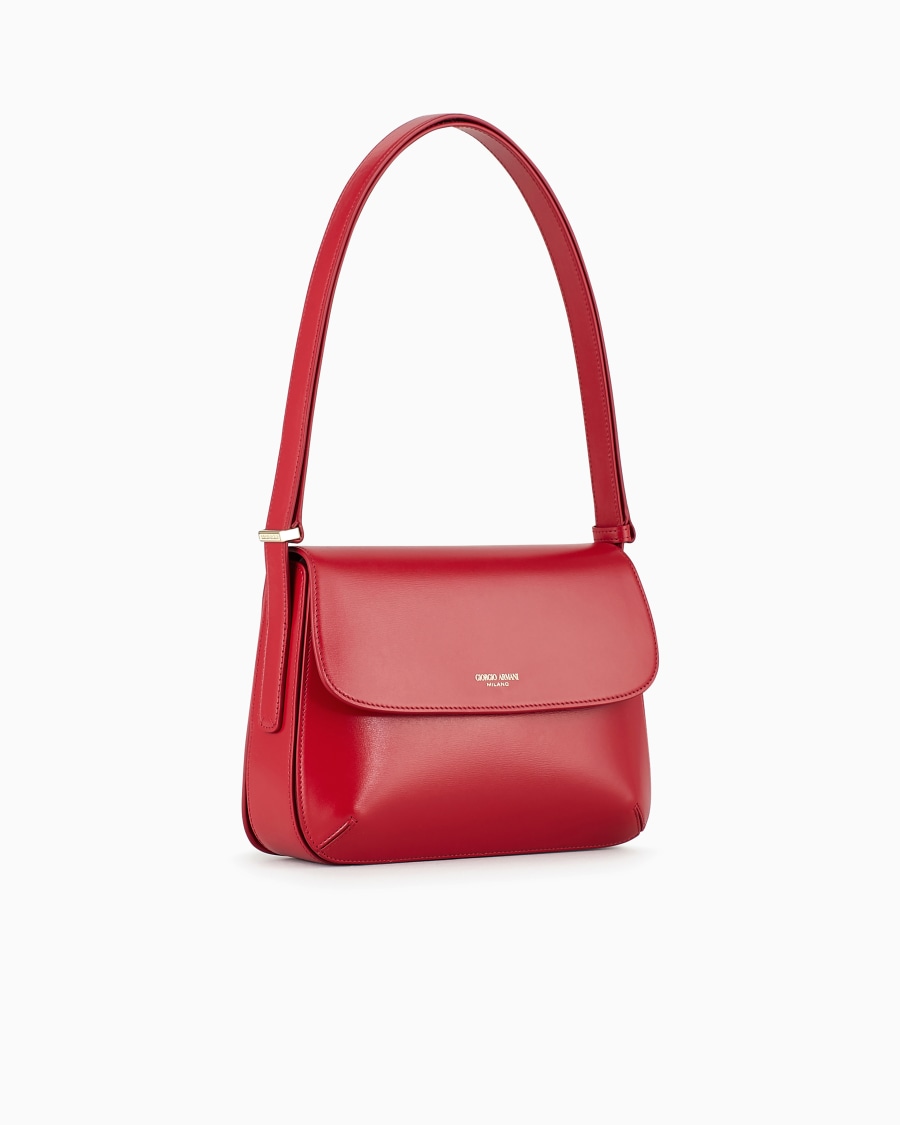 The World Of Armani BORSA MEDIA LA PRIMA IN PELLE PALMELLATA