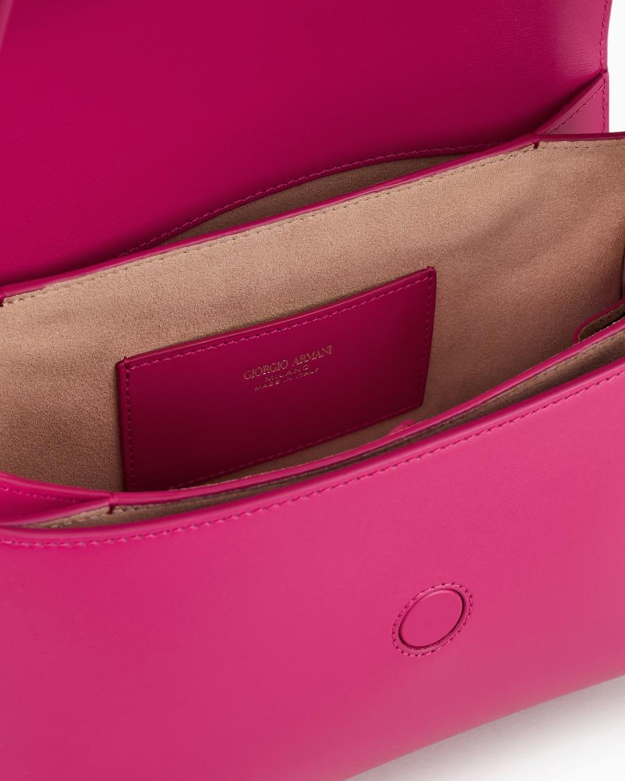 The World Of Armani BORSA MEDIA LA PRIMA IN PELLE PALMELLATA