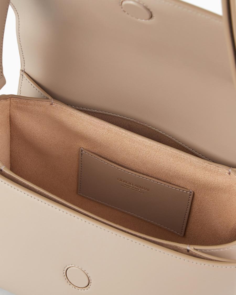 The World Of Armani BORSA MEDIA LA PRIMA IN PELLE PALMELLATA