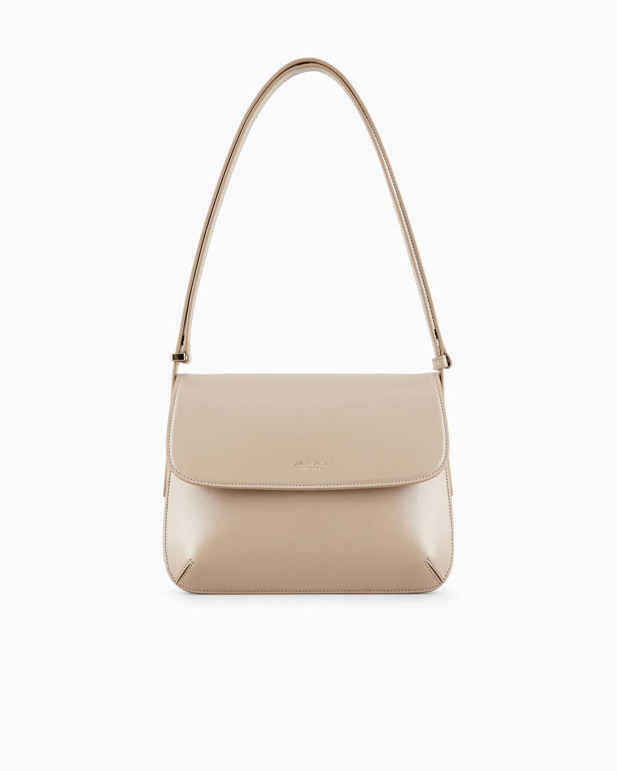 The world of armani BORSA MEDIA LA PRIMA IN PELLE PALMELLATA