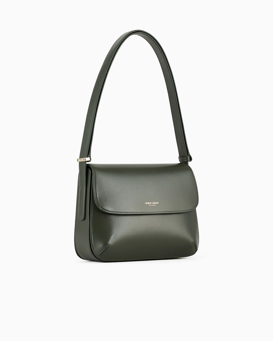 The World Of Armani BORSA MEDIA LA PRIMA IN PELLE PALMELLATA