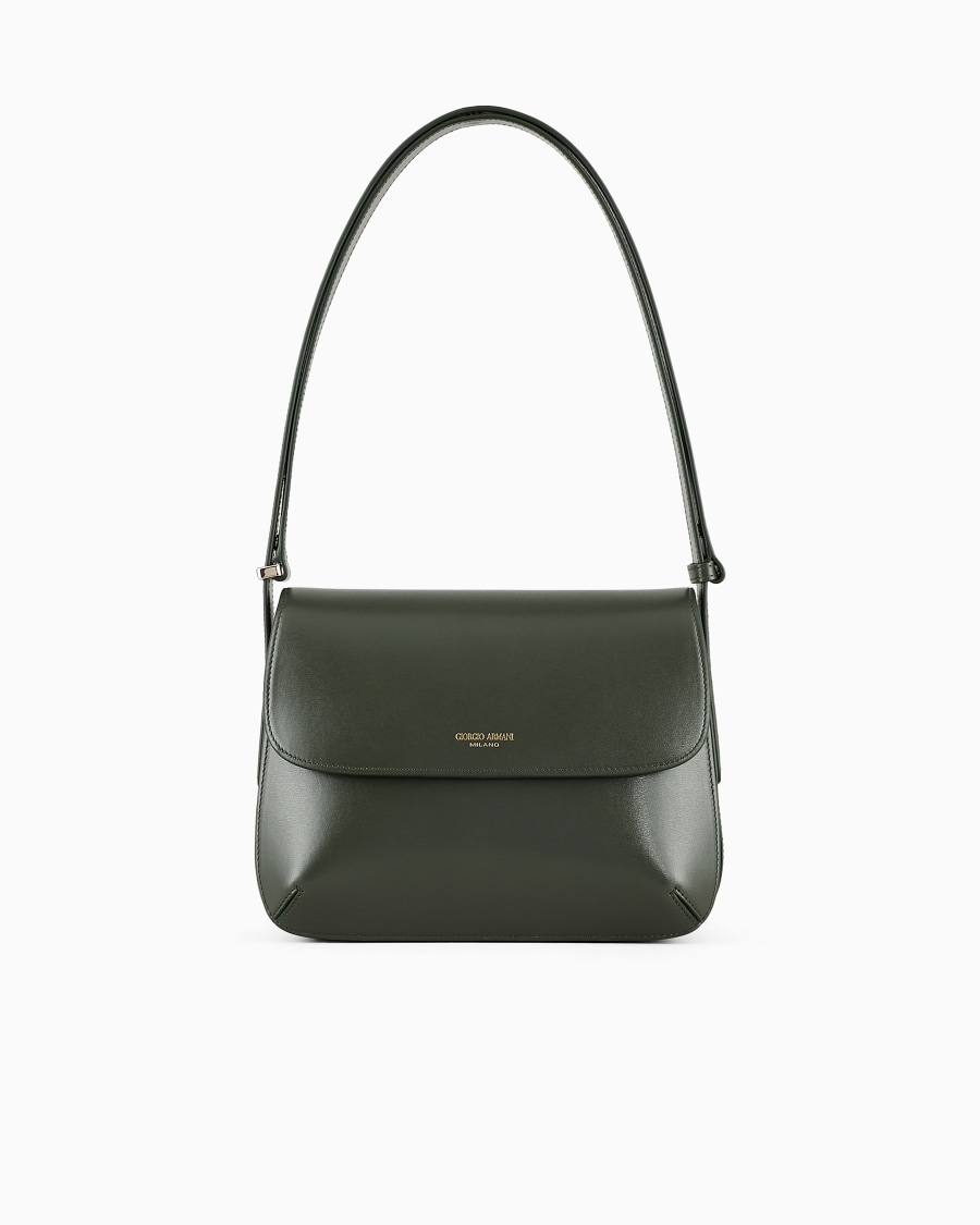 The world of armani BORSA MEDIA LA PRIMA IN PELLE PALMELLATA