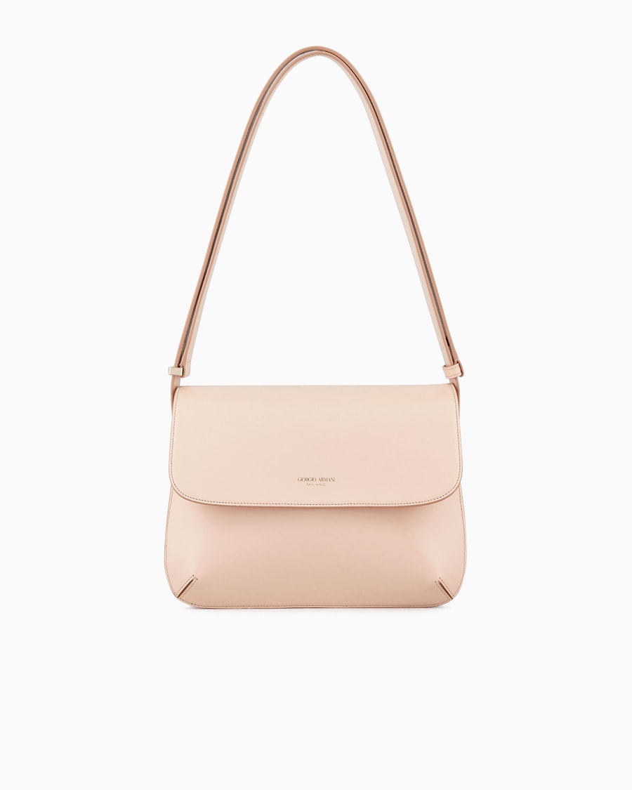 The world of armani BORSA MEDIA LA PRIMA IN PELLE PALMELLATA