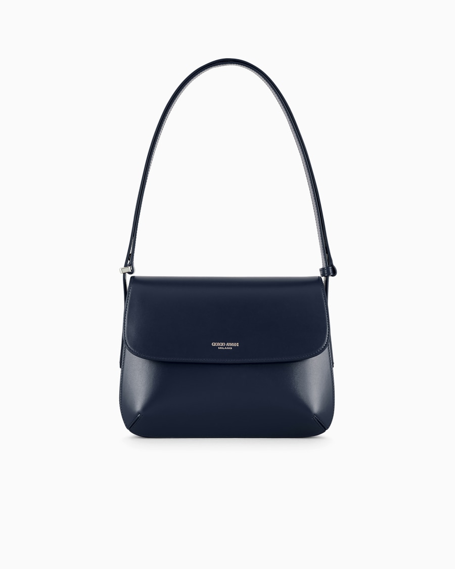 The world of armani BORSA MEDIA LA PRIMA IN PELLE PALMELLATA