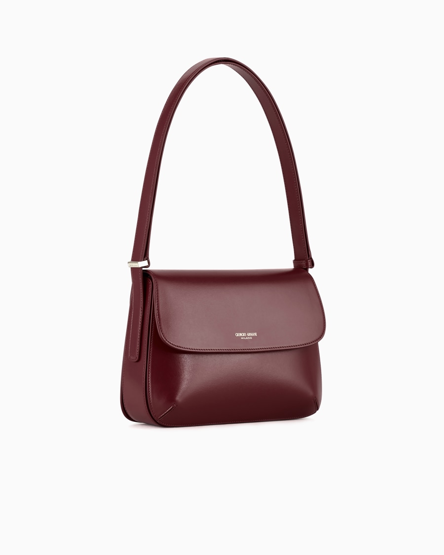 The World Of Armani BORSA MEDIA LA PRIMA IN PELLE PALMELLATA