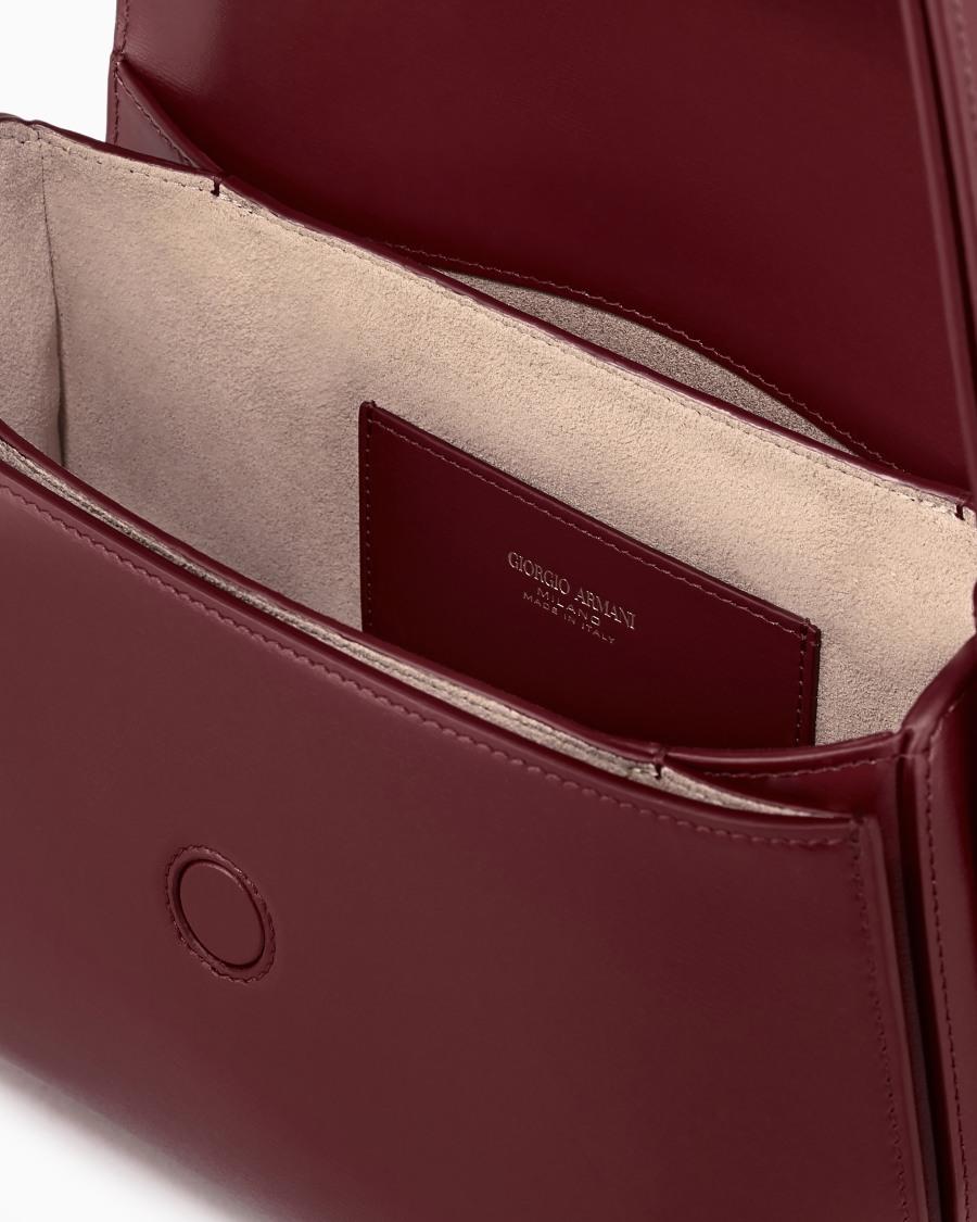 The World Of Armani BORSA MEDIA LA PRIMA IN PELLE PALMELLATA