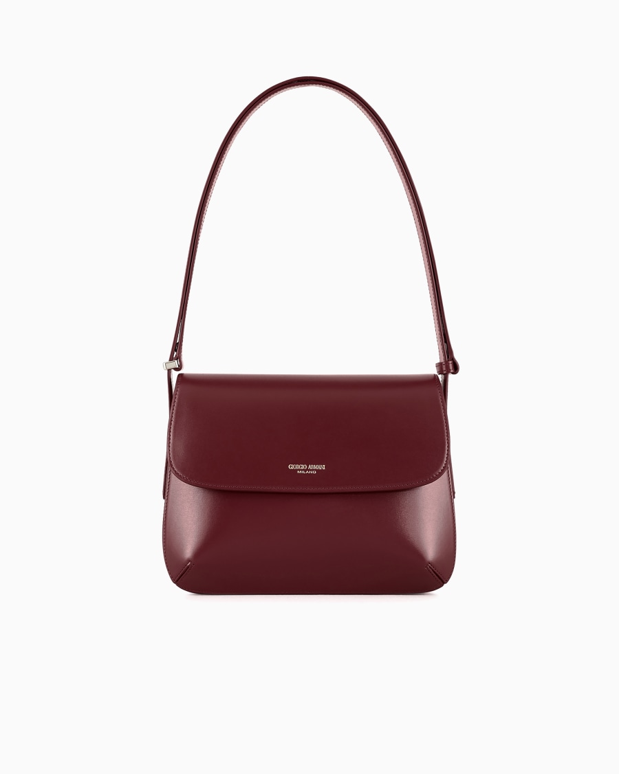 The world of armani BORSA MEDIA LA PRIMA IN PELLE PALMELLATA