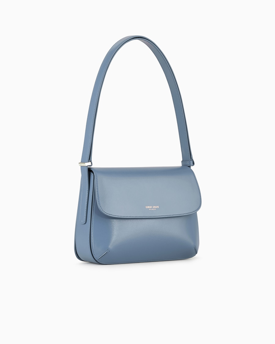 The World Of Armani BORSA MEDIA LA PRIMA IN PELLE PALMELLATA