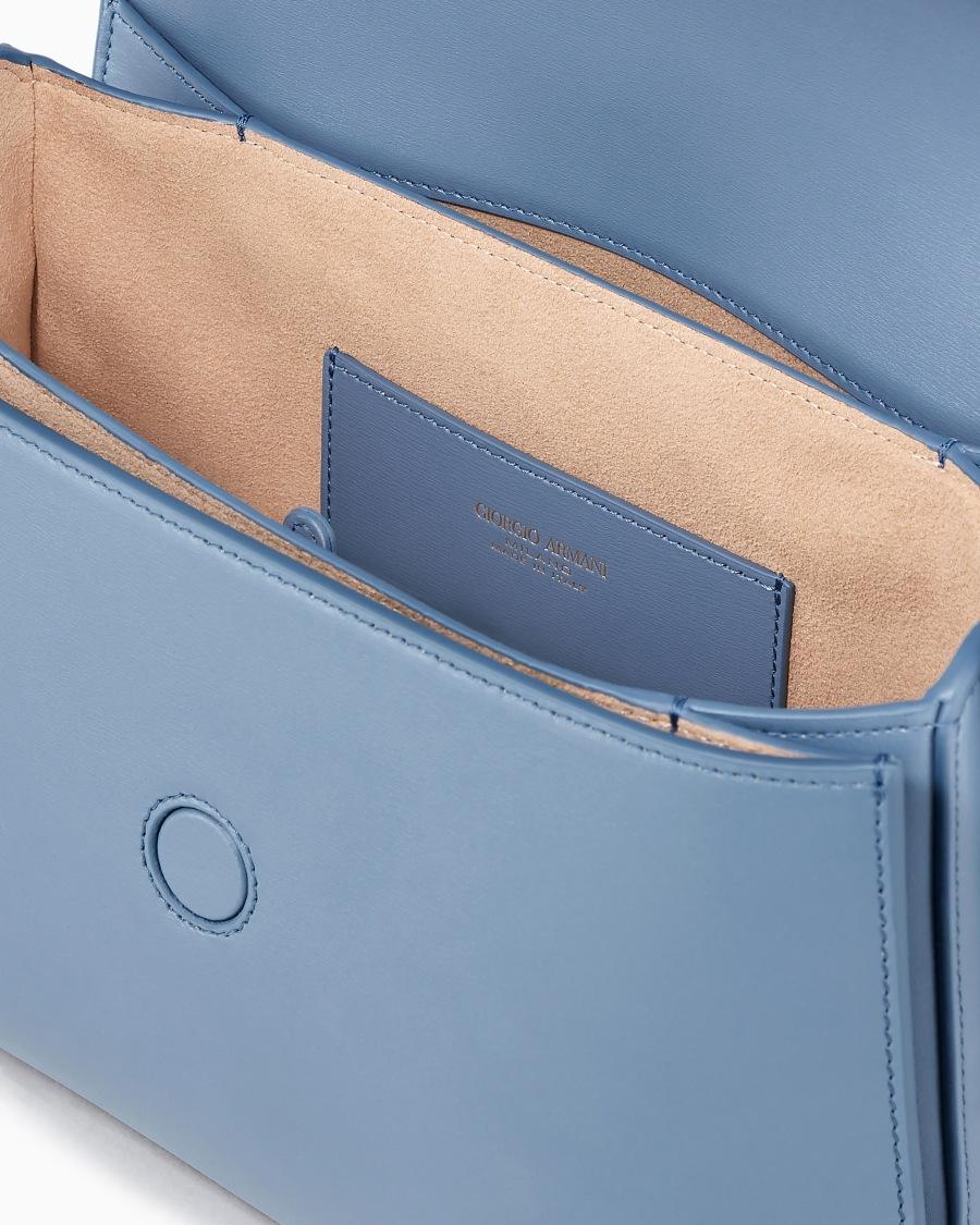 The World Of Armani BORSA MEDIA LA PRIMA IN PELLE PALMELLATA