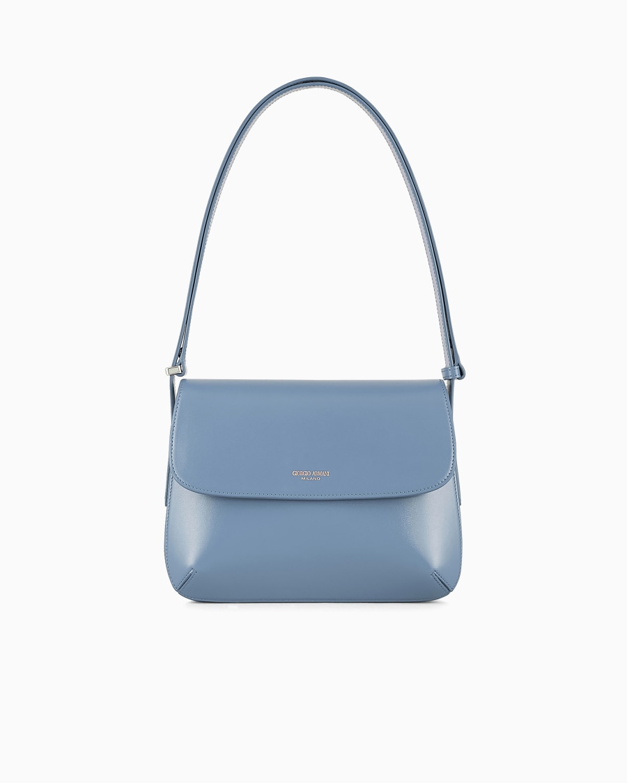 The world of armani BORSA MEDIA LA PRIMA IN PELLE PALMELLATA