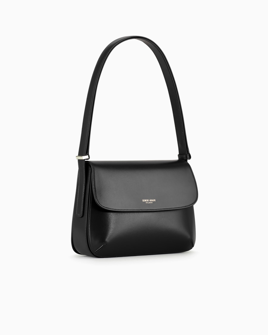 The World Of Armani BORSA MEDIA LA PRIMA IN PELLE PALMELLATA