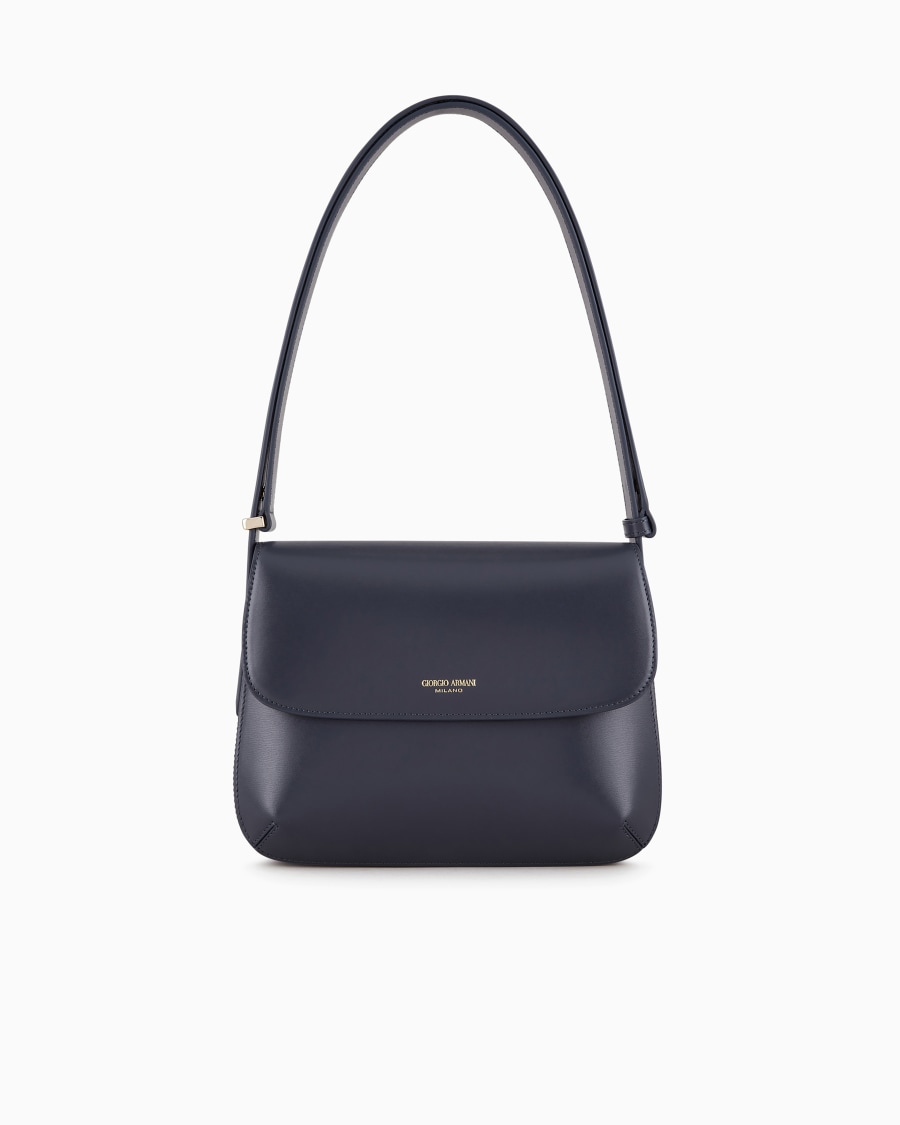 The world of armani BORSA MEDIA LA PRIMA IN PELLE PALMELLATA