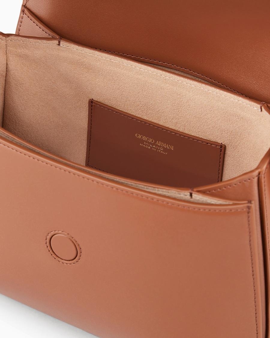 The World Of Armani BORSA MEDIA LA PRIMA IN PELLE PALMELLATA