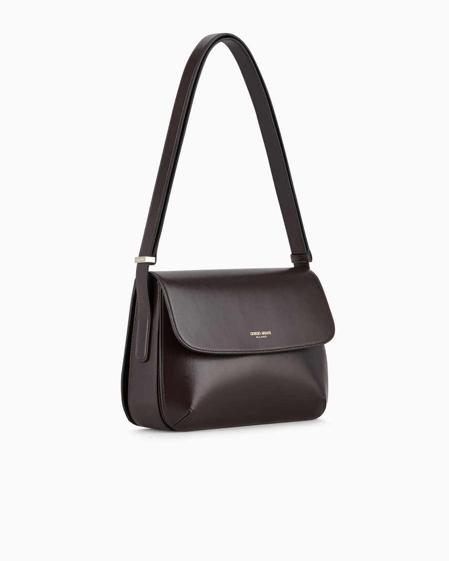 The World Of Armani BORSA MEDIA LA PRIMA IN PELLE PALMELLATA