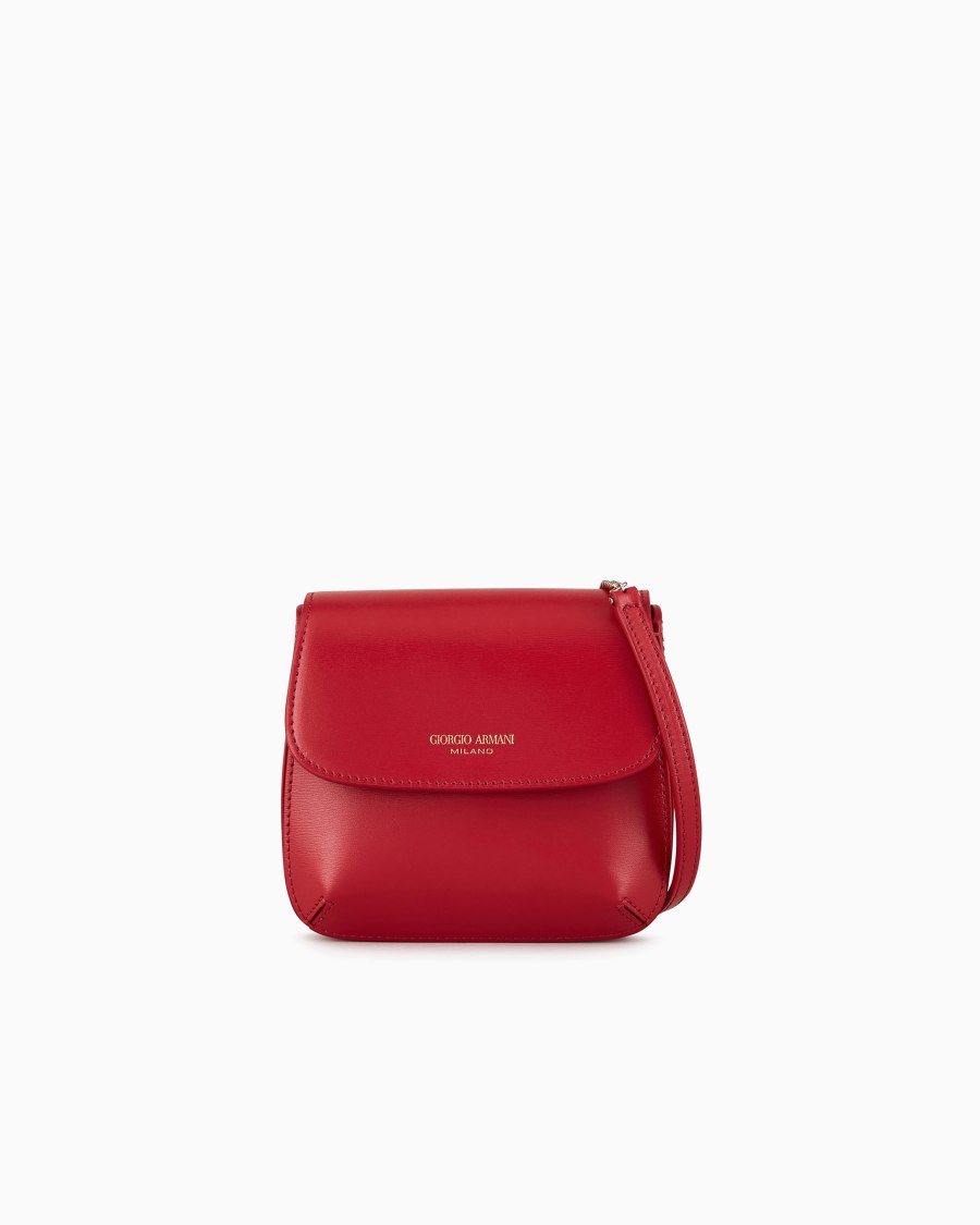 The world of armani BORSA MINI LA PRIMA IN PELLE PALMELLATA