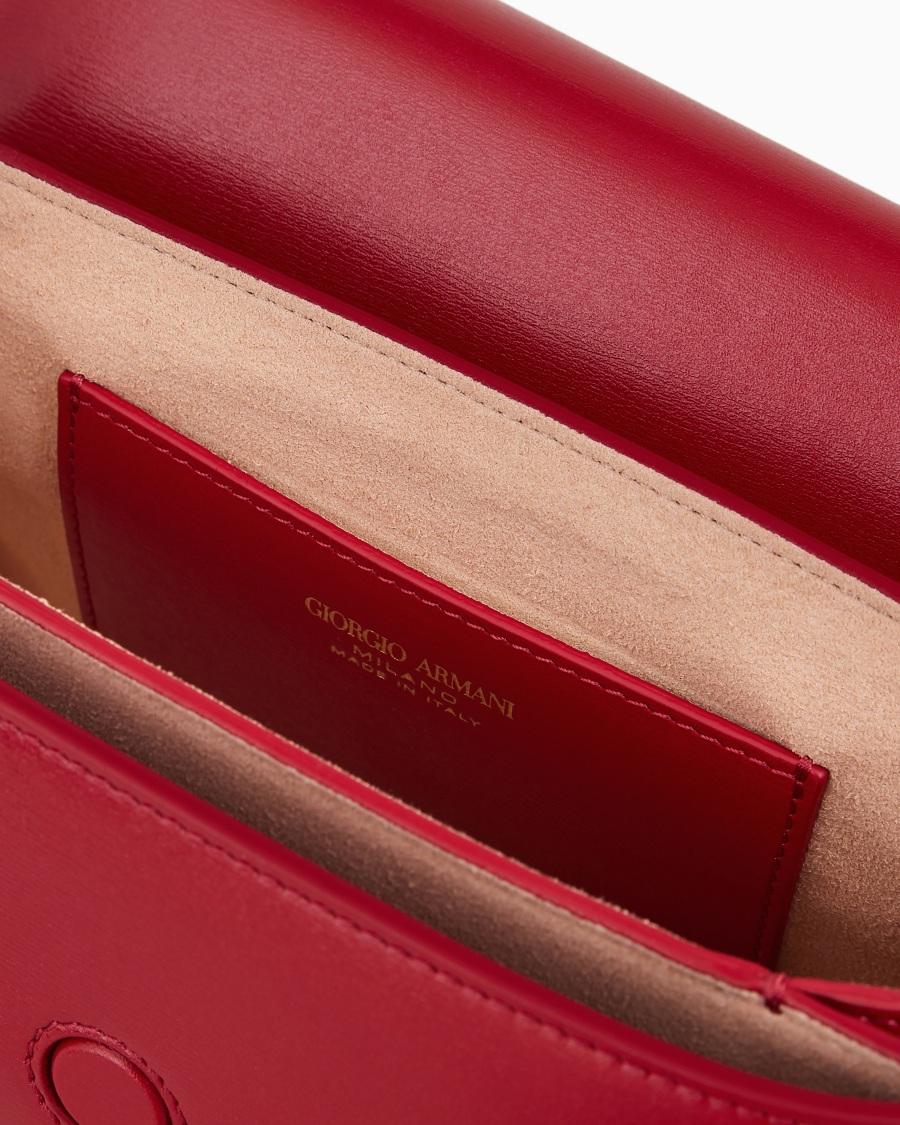 The World Of Armani BORSA PICCOLA LA PRIMA IN PELLE PALMELLATA CON TRACOLLA