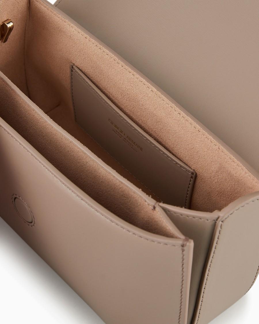 The World Of Armani BORSA PICCOLA LA PRIMA IN PELLE PALMELLATA CON TRACOLLA