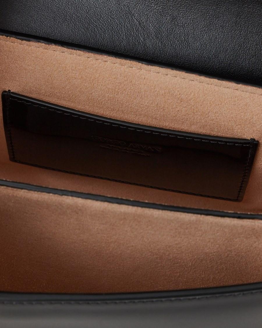 The World Of Armani BORSA PICCOLA LA PRIMA IN VERNICE CON TRACOLLA