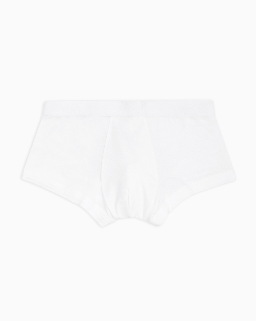 The world of armani BOXER IN JERSEY STRETCH CON BANDA LOGATA