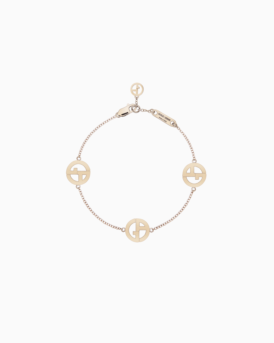 The world of armani BRACCIALE BORGONUOVO IN ORO 18 KT