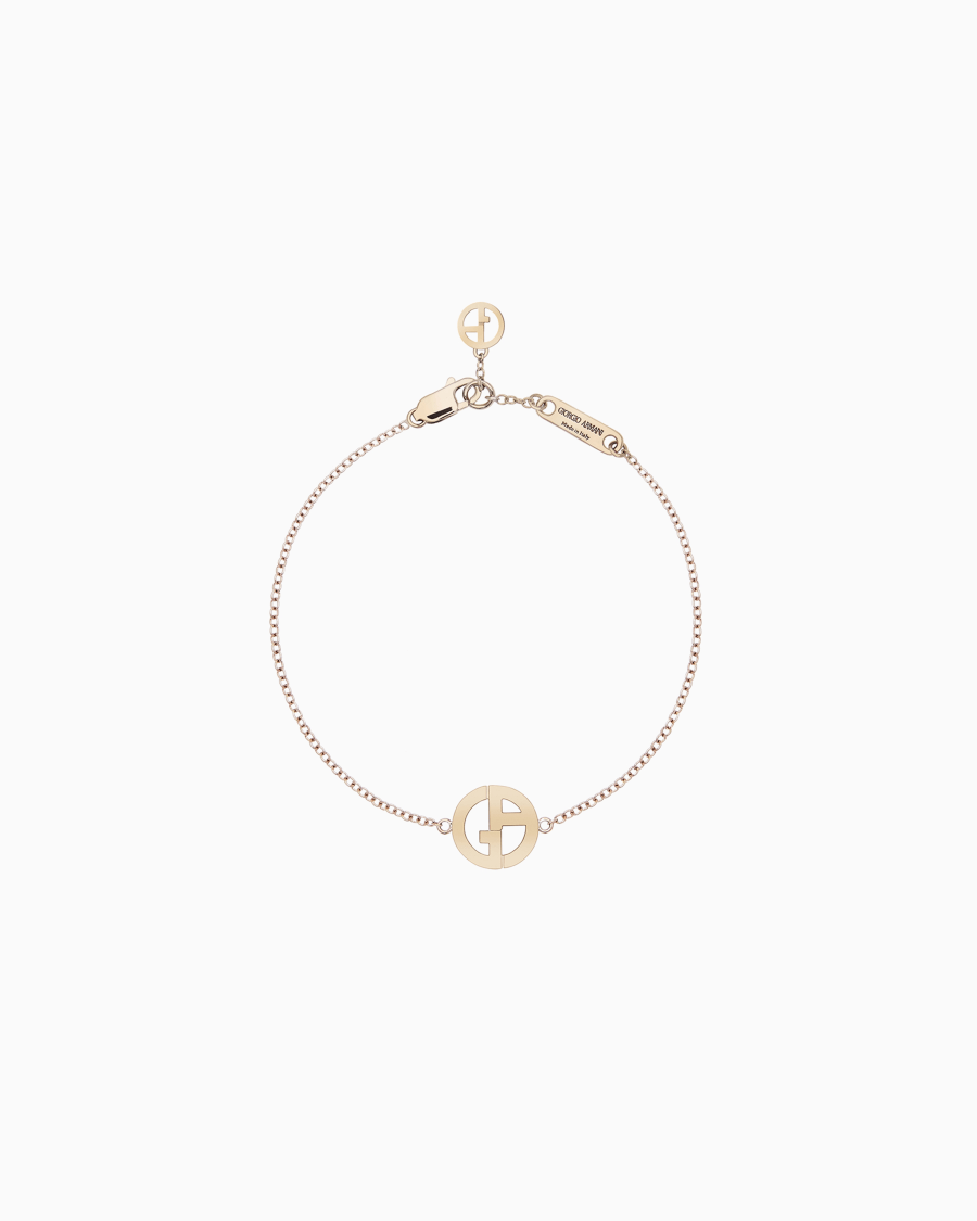 The world of armani BRACCIALE BORGONUOVO IN ORO BIANCO 18 KT