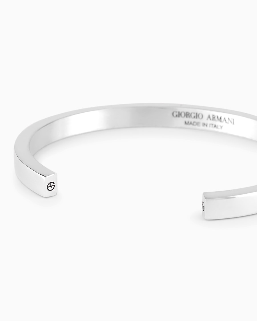 The World Of Armani BRACCIALE RIGIDO IN ARGENTO 925