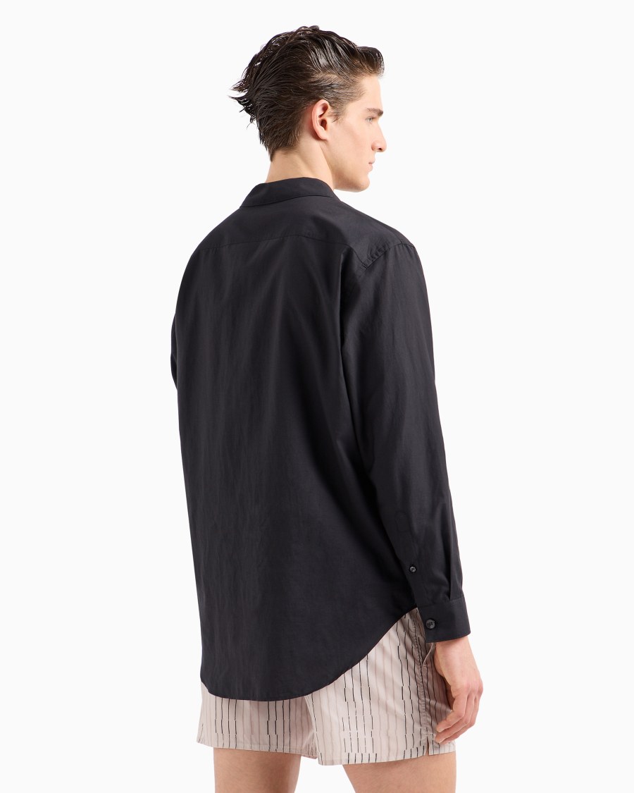 The World Of Armani CAMICIA POLO IN COTONE E SETA ASV