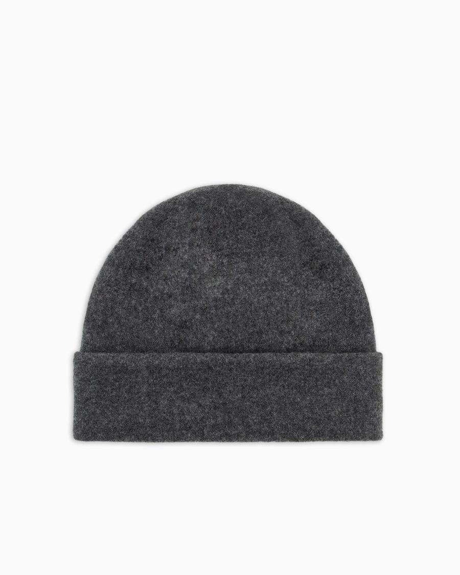 The World Of Armani CAPPELLO CUCULO IN CASHMERE CON RISVOLTO